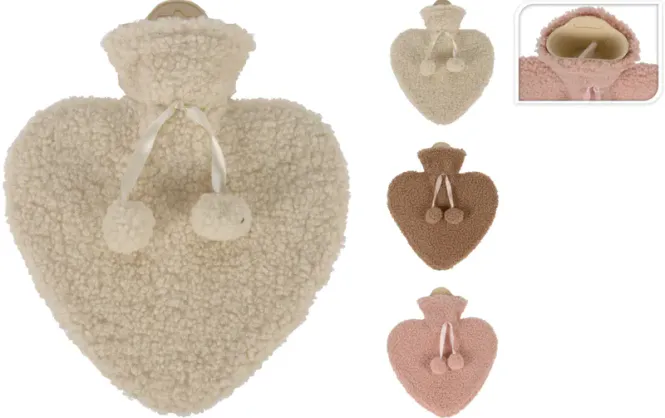 Hovedbilde Varmeflaske hjerte 1l