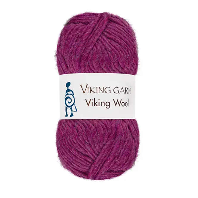 Hovedbilde VIKING WOOL MØRK ROSA 566