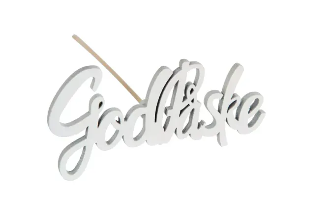 Hovedbilde God påske på hvit stick