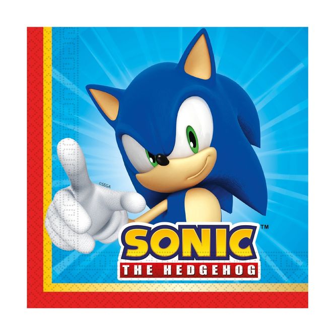 Hovedbilde Servietter Sonic 16pk