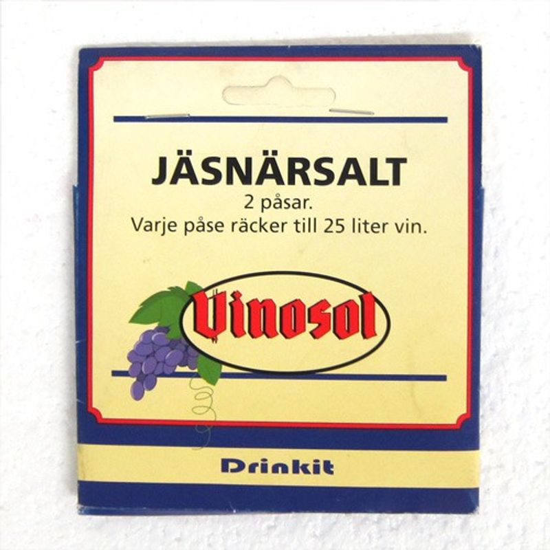 VINOSOL GJÆRNÆRINGSSALT 2X10GR