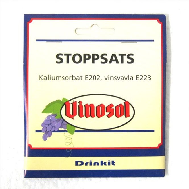 Hovedbilde VINOSOL GJÆRSTOPP 10G