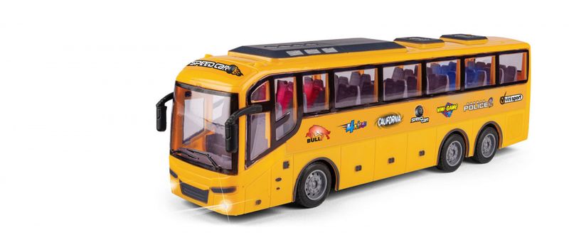Radiostyrt Buss med frontlys