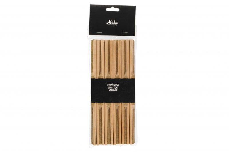 Spisepinner bambus 10 par