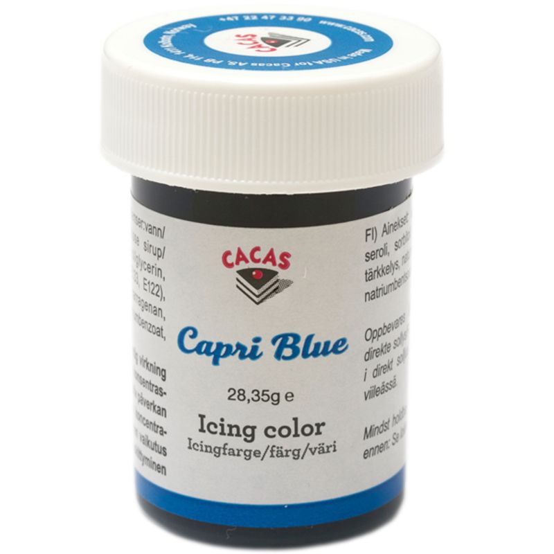 Icingfarge Marineblå Cacas