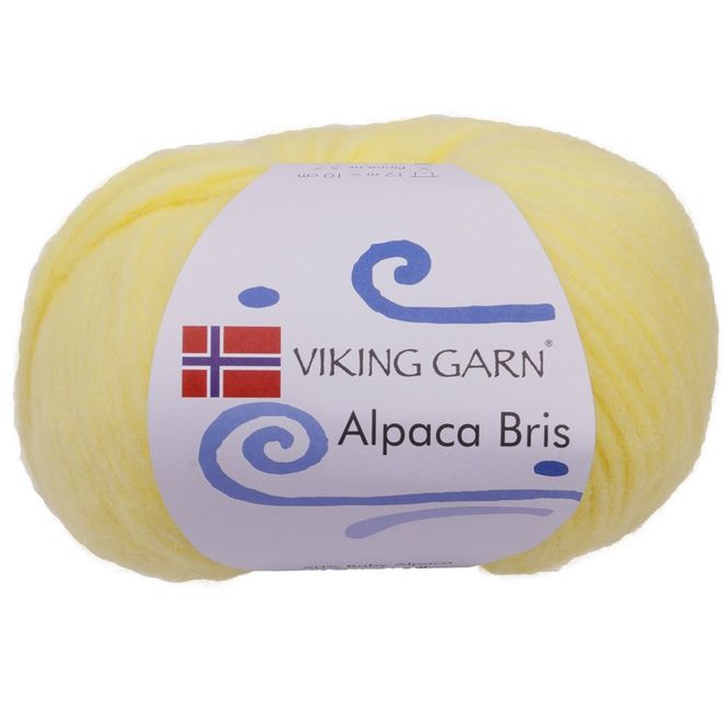 Hovedbilde ALPACA BRIS LYS GUL 340