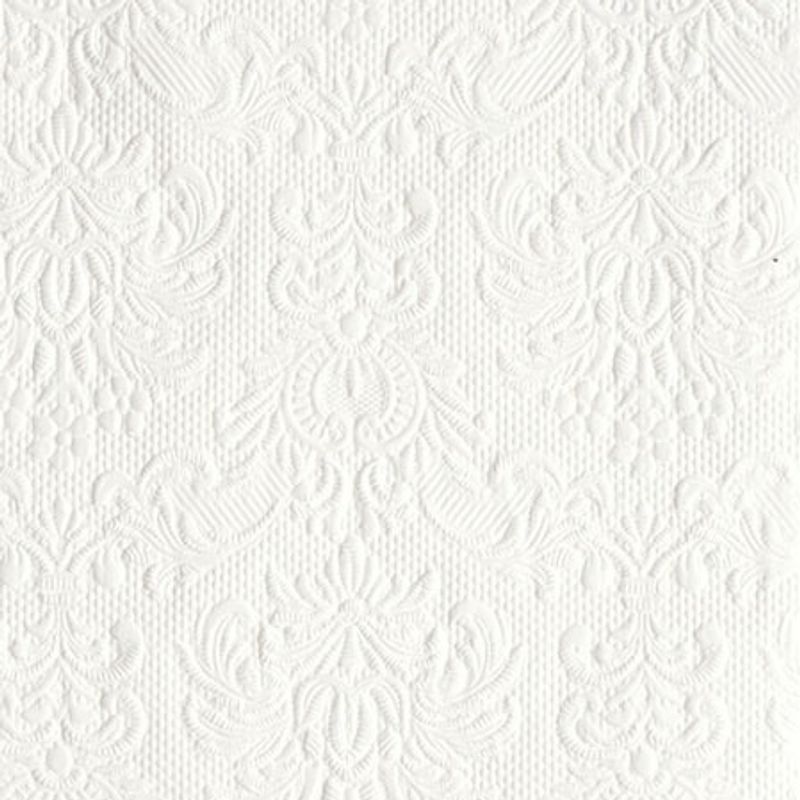 Servietter Ambiente 25 Elegance White