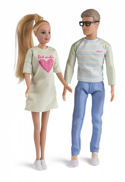 Judith gravid baby i magen med Jack og tilbehør