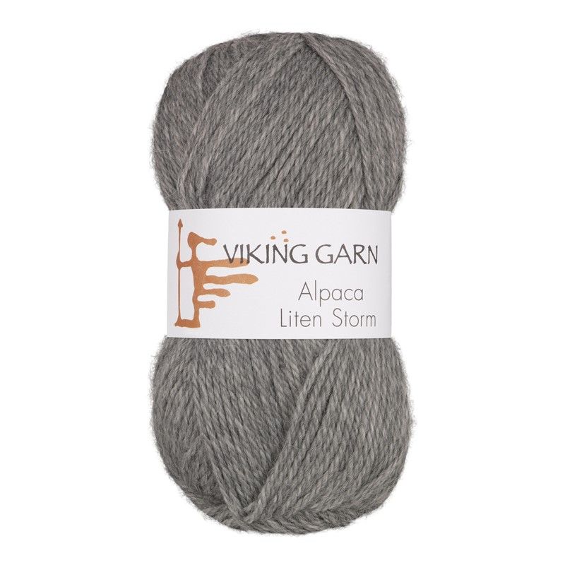 ALPACA LITEN STORM LYS GRÅ 713