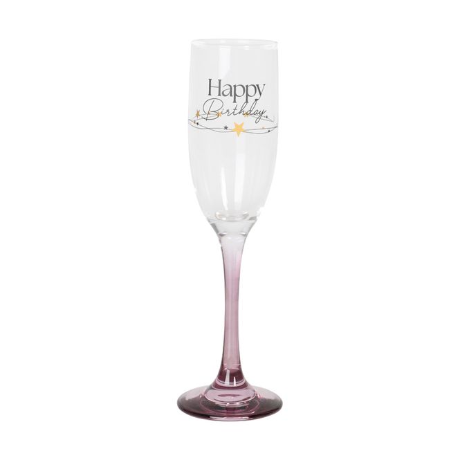 Hovedbilde Vinglass Happy Birthday