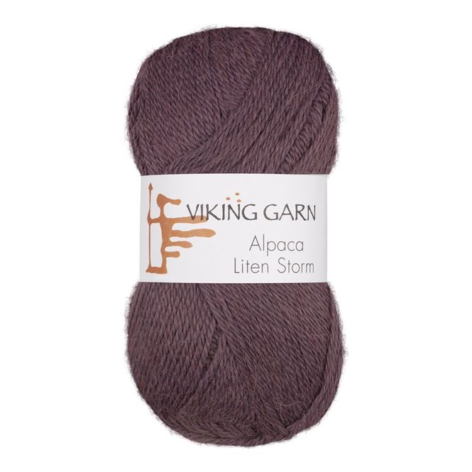 Hovedbilde Alpaca liten storm lilla 768