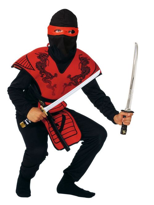 Hovedbilde RIO RED NINJA FIGHTER DRAKT STR. 120