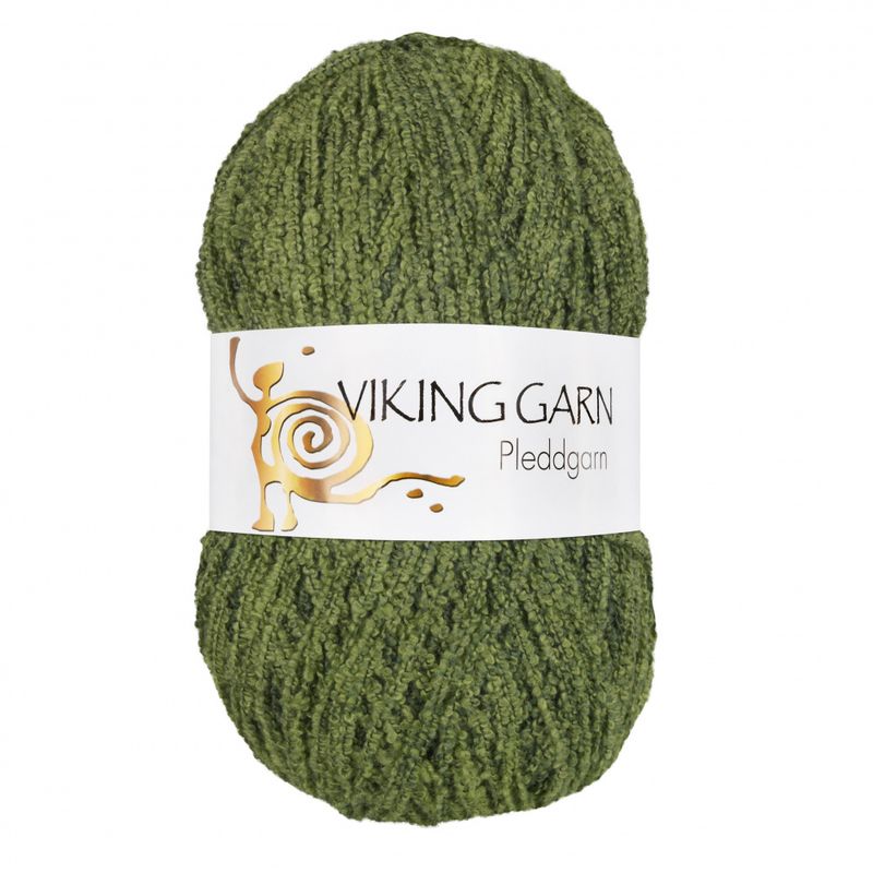 PLEDDGARN MØRK GRØNN 731