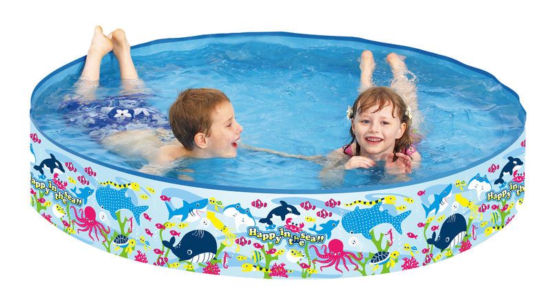 Basseng fastkant 150x25cm