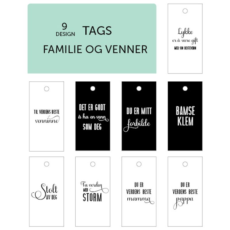 Tags Familie og venner