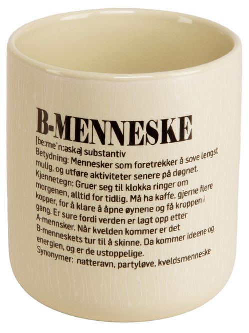 Hovedbilde Krus definisjon B-menneske