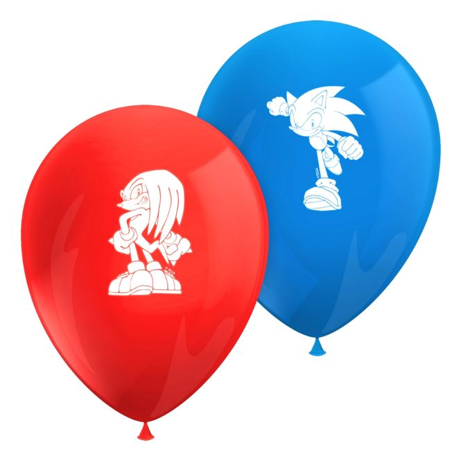 Hovedbilde Ballonger Sonic 8pk