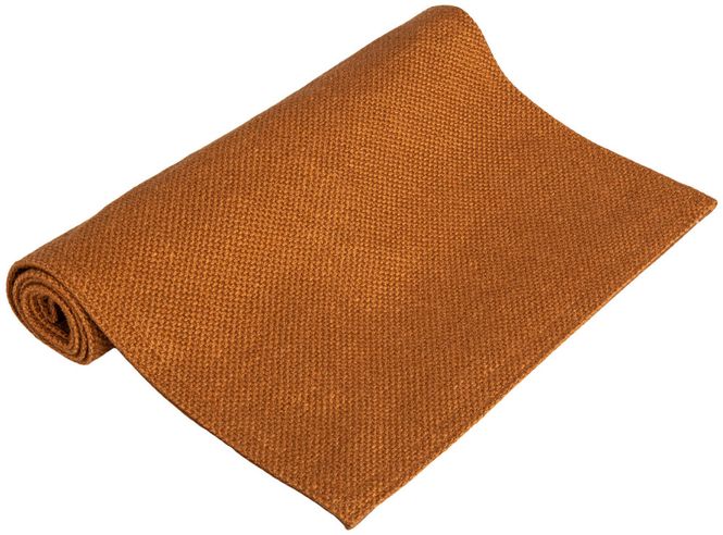 Hovedbilde Brikke vevd ensfarget cognac 33x45cm
