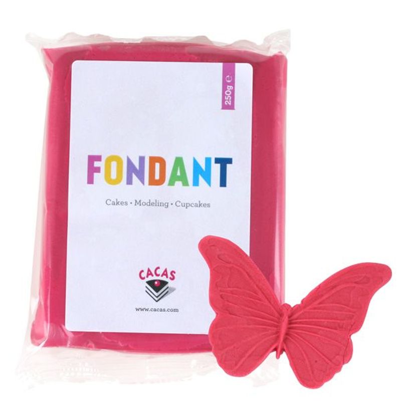 Fondant Cacas Cerise Rosa
