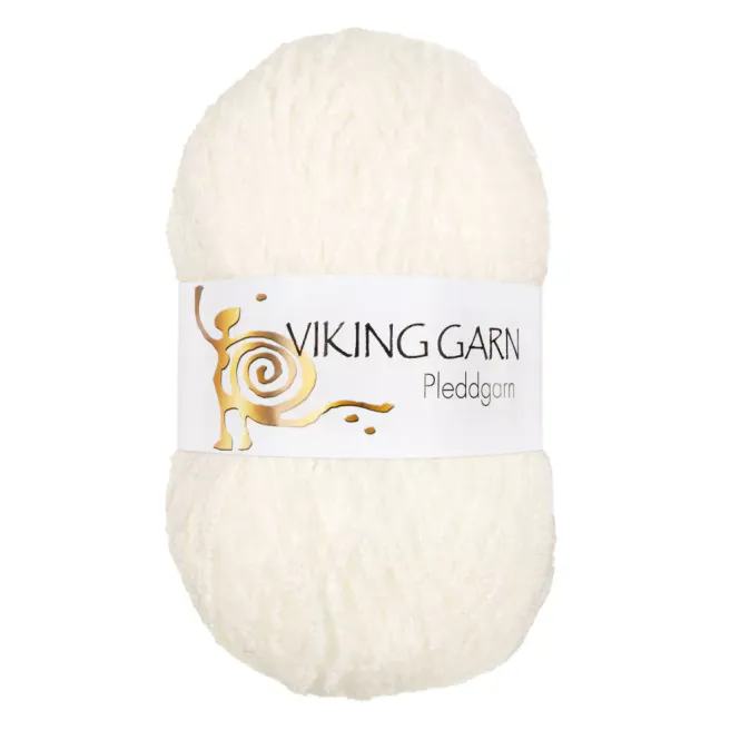 Hovedbilde PLEDDGARN HVIT 701