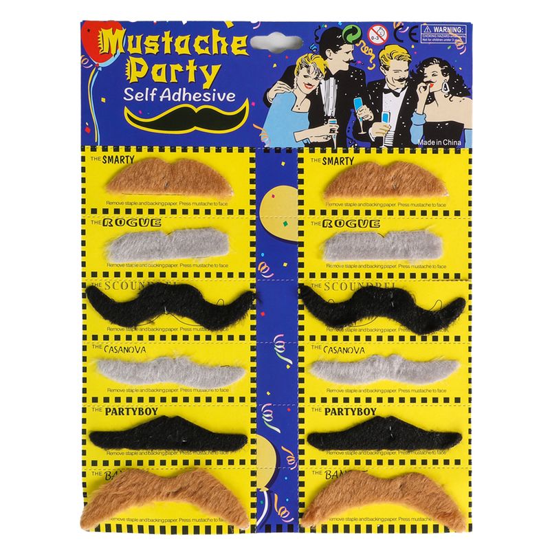 Mustasje bart 12ass