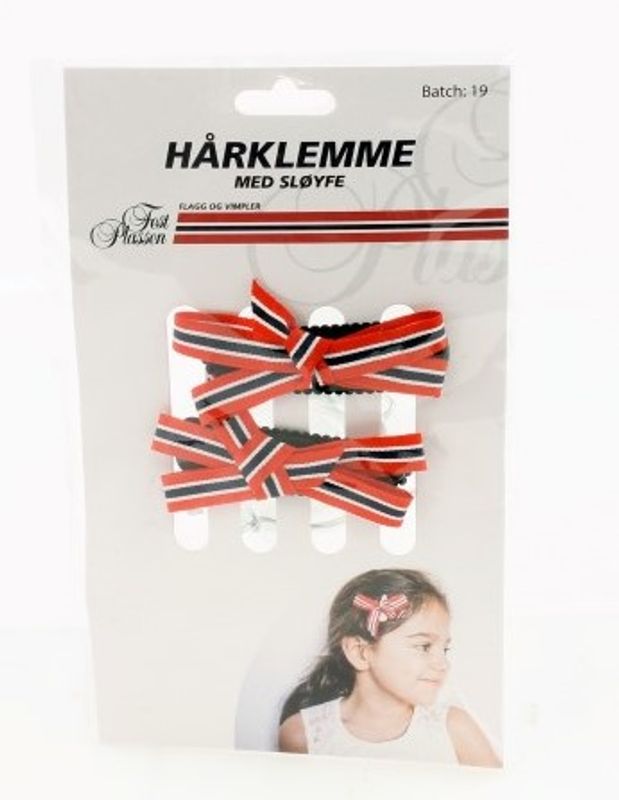 17. Mai hårklemme sløyfe