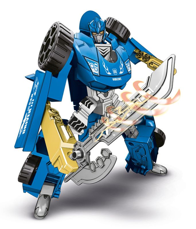 Transrobot med 3 biler
