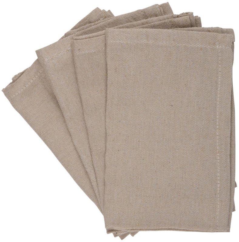 Tøyservietter Beige 4pk
