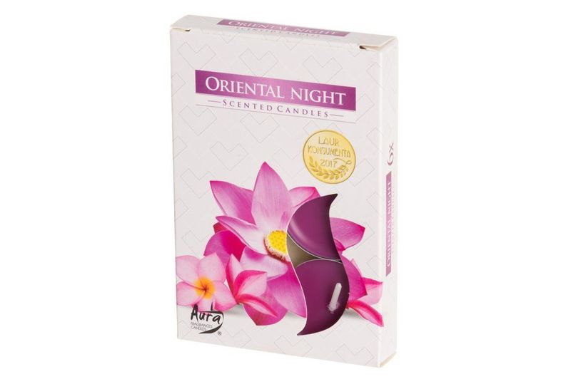 Duftlys telys Oriental Night 6pk