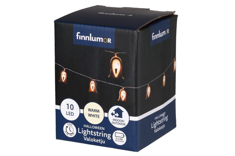 Lyslenke LED Ghost Skrik