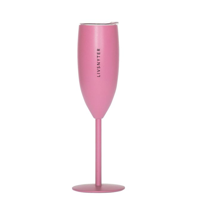 Hovedbilde Termo Champagneglass Livsnyter Rosa