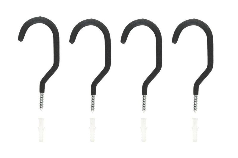S-kroker med skru 4pk