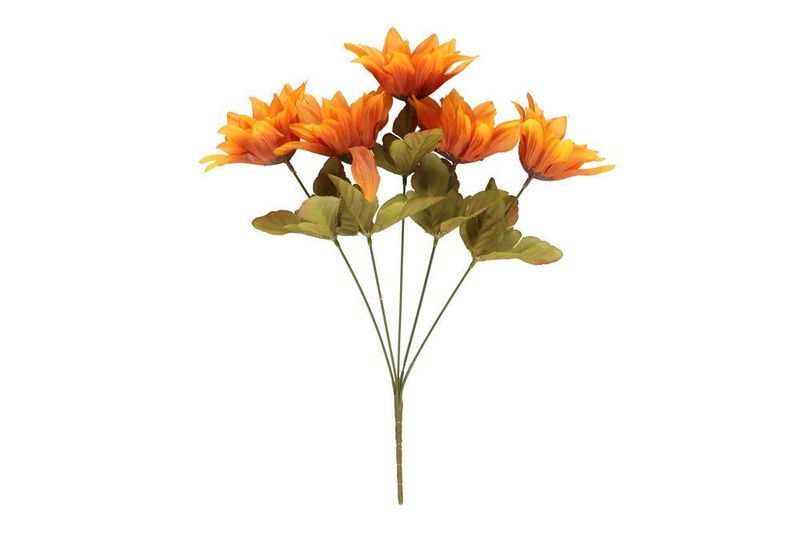 Dahlia bukett 40cm, 3 ass farger