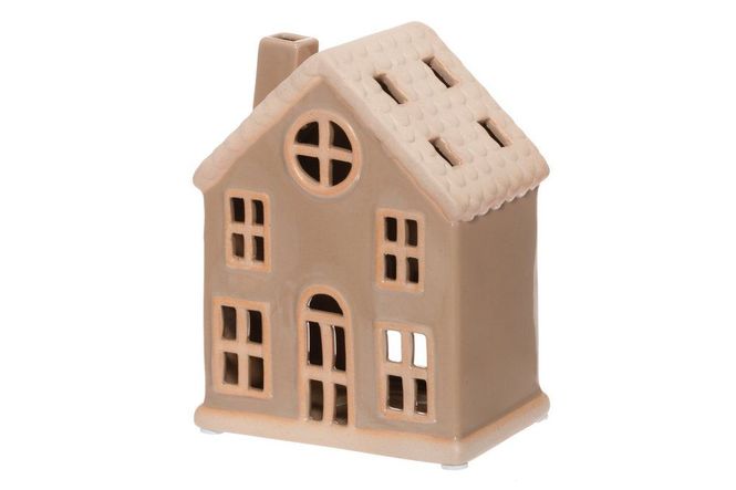 Hovedbilde Hus lanterne Cobenhagen beige 15.5cm