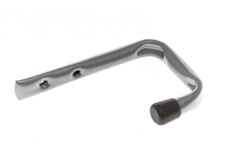 Redskpsholder L-krok 4pk, stål 12X8.5cm
