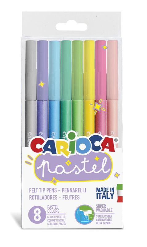 Carioca 8 pastelltusjer