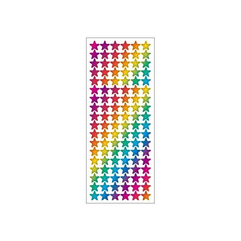 Tinka stickers stjerner farger