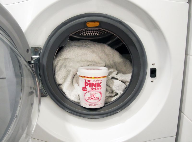 The Pink Stuff powder stain remover whites