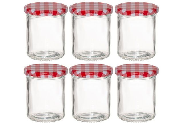 Hovedbilde Glasskrukke for mat 6pk, 165ml 