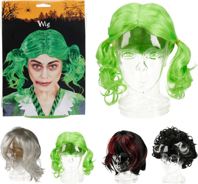 Hovedbilde Halloween Parykk 4ass