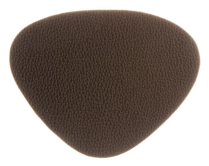 Hovedbilde Glassbrikke sort PU-skinn 11.5x9cm 6pk