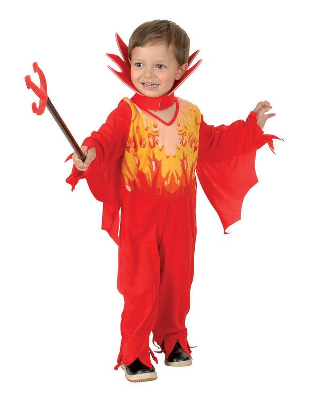 Mini devil  jumpsuit str. 3-4år (104cm)