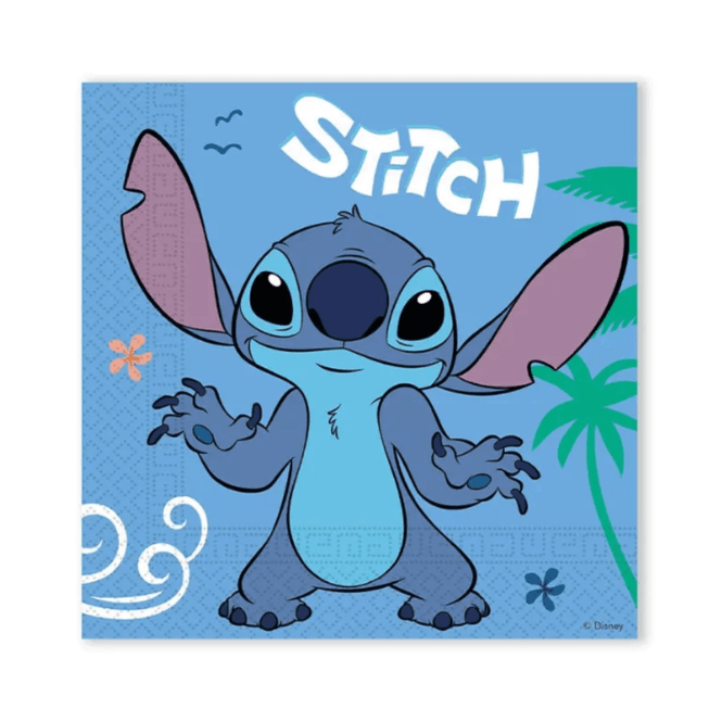 Hovedbilde Servietter Stitch 33x33cm 20pk