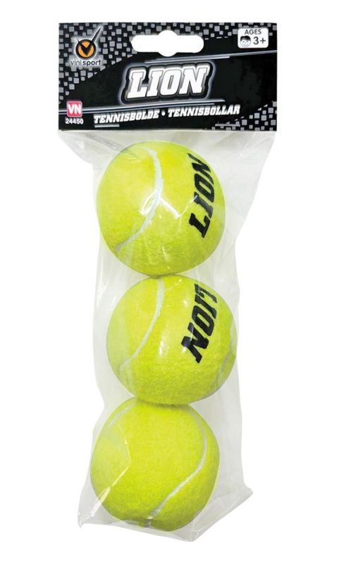 Tennisballer 3pk 