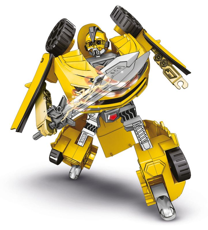 Transrobot med 3 biler