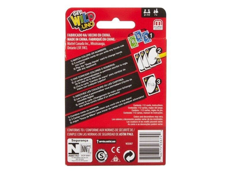 KORTSPILL UNO 