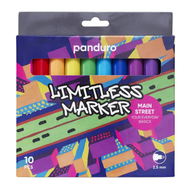 Hovedbilde Limitless Markers Main Street   akrylpenner i ...