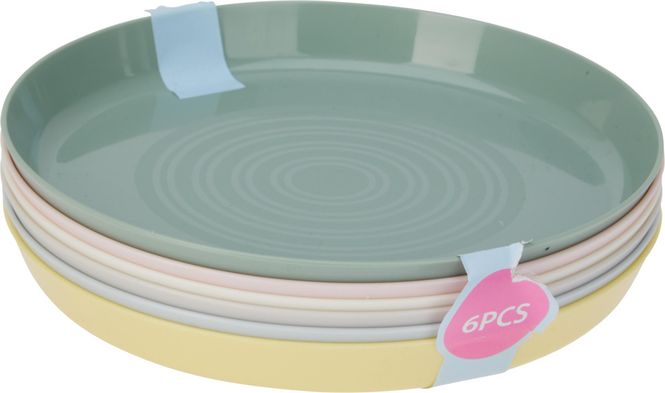 Hovedbilde Plasttallerken 6pk