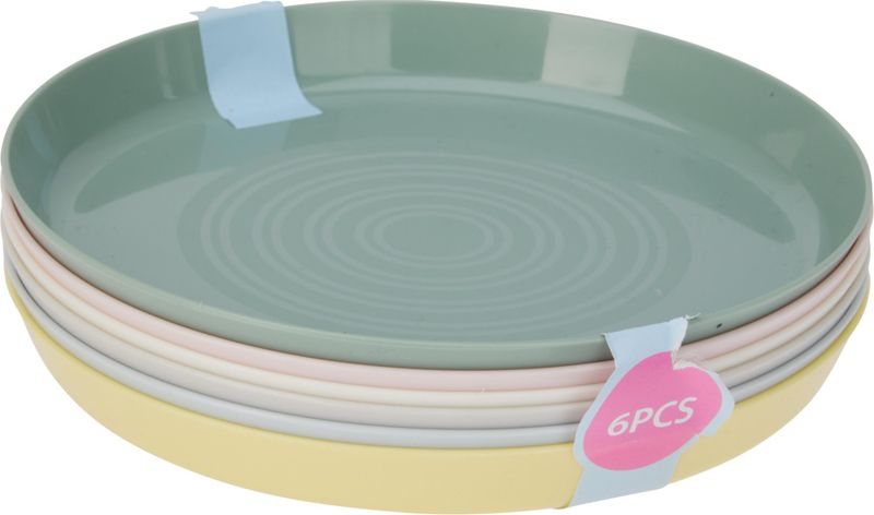 Plasttallerken 6pk