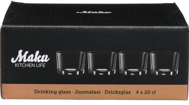Hovedbilde Maku glass 4pk 20cl